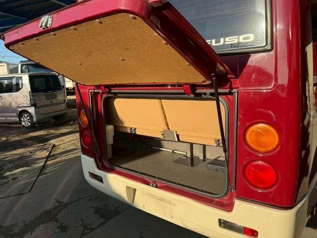 ローザ 　２９人乗り　エアサス・オートステップ・冷蔵庫・ＥＴＣ・フロントダウンエアサスニーリン付き・リクライニングモケットシート・１８０馬力・ターボ付き（54枚目）