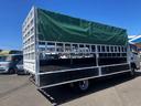　カスタムワイド　家畜運搬車　ＥＴＣ　新品ウインチ　新品ホロ　荷室長さ５００センチ　　幅２０７センチ　ディーゼル車　オートマ(11枚目)