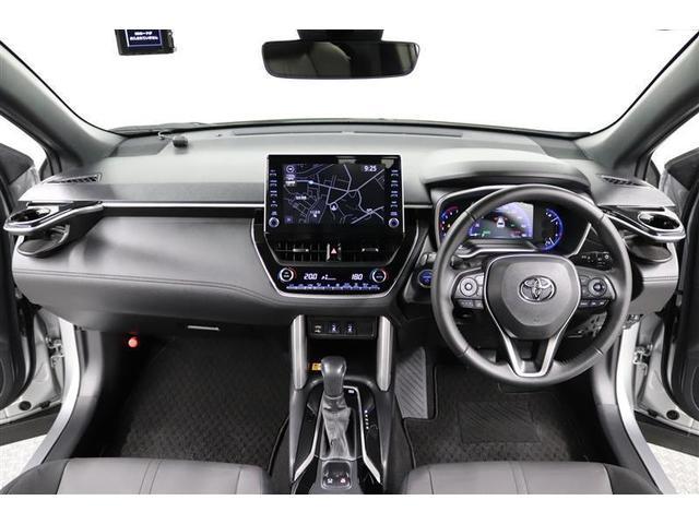 カローラクロス ハイブリッド　Ｚ　１年保証　フルセグ　メモリーナビ　ミュージックプレイヤー接続可　電動シート　電動リヤゲート　　シートヒータ－　リモコンスターター　全周囲カメラ　バックカメラ　衝突被害軽減システム　ＥＴＣ　ドラレコ（6枚目）