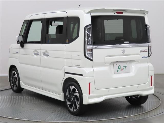 スペーシアカスタム ハイブリッドＸＳ　１年保証　フルセグ　メモリーナビ　ミュージックプレイヤー接続可　シートヒータ　全周囲カメラ　バックカメラ　車線逸脱警報　衝突被害軽減システム　両側電動スライド　ＬＥＤヘッドランプ　アイドリングストップ（5枚目）