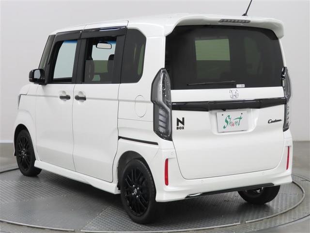 Ｎ－ＢＯＸカスタム Ｌターボ　スタイル＋ブラック　１年保証　フルセグ　メモリーナビ　ＤＶＤ再生　ミュージックプレイヤー接続可　シートヒーター　バックカメラ　クリアランスソナ－　衝突被害軽減システム　両側電動スライド　ＬＥＤランプ　アイドリングストップ（3枚目）