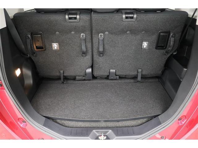 荷物を置けるラゲージスペース！