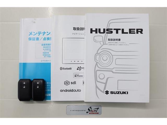 ハスラー ハイブリッドＸターボ　１年保証　ワンオーナー　フルセグ　メモリーナビ　ＤＶＤ再生　ミュージックプレイヤー接続可　シートヒーター　全周囲カメラ　バックカメラ　車線逸脱警報　衝突被害軽減システム　ＥＴＣ　ドラレコ　ＬＥＤランプ（36枚目）