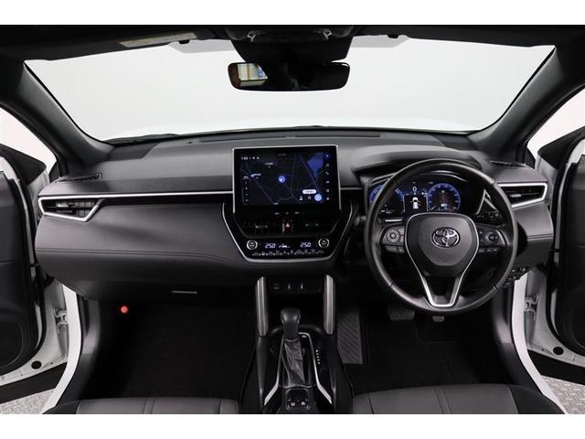 カローラクロス ハイブリッド Z 1年保証 シートヒーター Pバックドア フルセグ メモリーナビ ミュージックプレイヤー接続可 バックカメラ 衝突被害軽減システム ETC ドラレコ LEDヘッドランプ アイドリングストップ(6枚目)