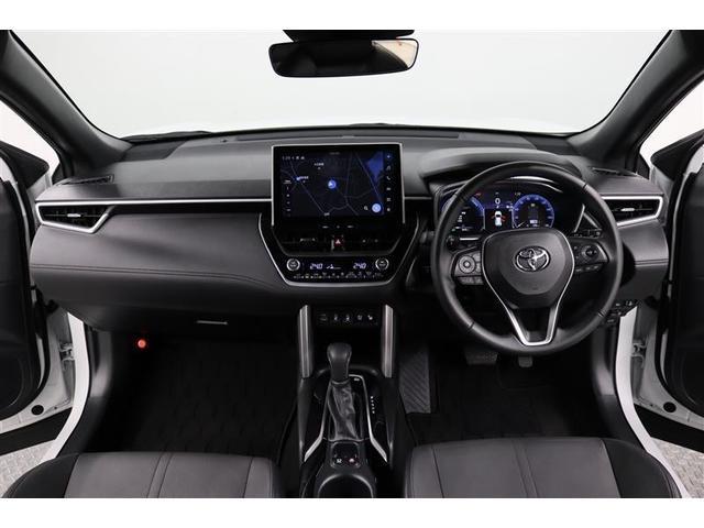 カローラクロス ハイブリッド　Ｚ　１年保証　ガラスルーフ　フルセグ　メモリーナビ　ミュージックプレイヤー接続可　電動シート　電動リヤゲート　全周囲カメラ　シートヒータ　バックカメラ　衝突被害軽減システム　ＥＴＣ　ドラレコ　ＬＥＤランプ（6枚目）