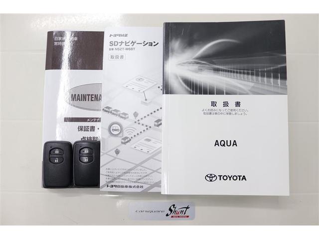 アクア Ｓ　１年保証　ワンオーナー　シートヒーター　フルセグ　メモリーナビ　ＤＶＤ再生　ミュージックプレイヤー接続可　バックカメラ　衝突被害軽減システム　ＥＴＣ　ドラレコ　アイドリングストップ（38枚目）