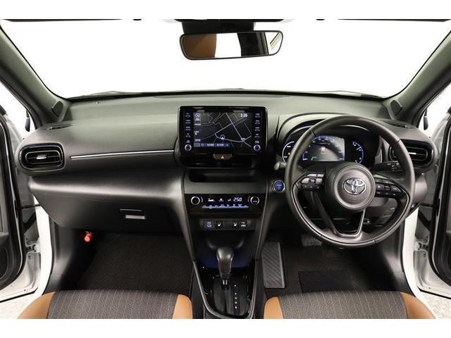 ヤリスクロス ハイブリッドZ アドベンチャー 1年保証 ワンオーナー シートヒーター フルセグ メモリーナビ DVD再生 ミュージックプレイヤー接続可 バックカメラ 衝突被害軽減システム ETC ドラレコ LEDヘッドランプ アイドリングストップ(6枚目)