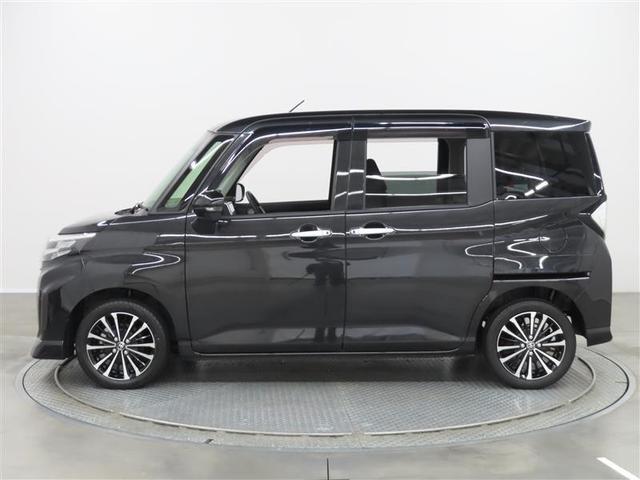 ルーミー カスタムG-T 1年保証 ワンオーナー フルセグ メモリーナビ DVD再生 ミュージックプレイヤー接続可 シートヒータ バックカメラ 車線逸脱警報 衝突被害軽減システム ETC 両側電動スライド LEDヘッドランプ(4枚目)