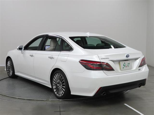 クラウンハイブリッド Ｇ　１年保証　フルセグ　メモリーナビ　ＤＶＤ再生　ミュージックプレイヤ接続可　Ｄミラー　Ｐシート　全周囲カメラ　バックカメラ　ＢＳモニタ－　衝突被害軽減システム　ＥＴＣ　ＬＥＤランプ　アイドリングストップ（5枚目）