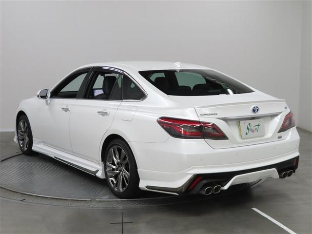 クラウンハイブリッド ＲＳ　１年保証　ワンオーナー　フルエアロ　フルセグ　メモリーナビ　ＤＶＤ再生　ミュージックプレイヤ接続可　Ｐシート　シートヒータ　全周囲カメラ　バックカメラ　衝突被害軽減システム　ＥＴＣ　ドラレコ（5枚目）