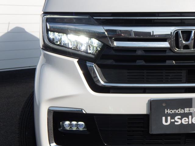 Ｎ－ＢＯＸカスタム Ｌ　サイドエアバッグ　ナビＴＶ　Ａストップ　シートヒータ　点検記録簿　キーフリーシステム　ＬＥＤライト　リアカメ　クルーズコントロール　ＡＣ　ＤＶＤ視聴可能　スマキー　横滑り防止　フルセグＴＶ　ＵＳＢ（2枚目）