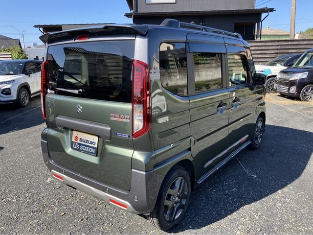 スペーシア ギア　　ハイブリッドＸＺ　４ＷＤ　デュアルセンサーブレーキサポートＩＩ　４ＷＤ　マイルドハイブリッド　電動スライド　全方位ナビ　ＣＶＴ　オートエアコン　キーレススタート　オートライト　オーディオスイッチ　ＡＣＣ　電動パーキング　ＬＥＤ（59枚目）