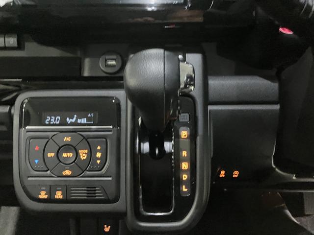 スペーシアカスタム ハイブリッドGS デュアルセンサーブレーキサポート2 マイルドハイブリッド 電動スライド 全方位ナビ CVT オートエアコン キーレススタート オートライト オーディオスイッチ LED ACC 電動パーキング アルミ(9枚目)