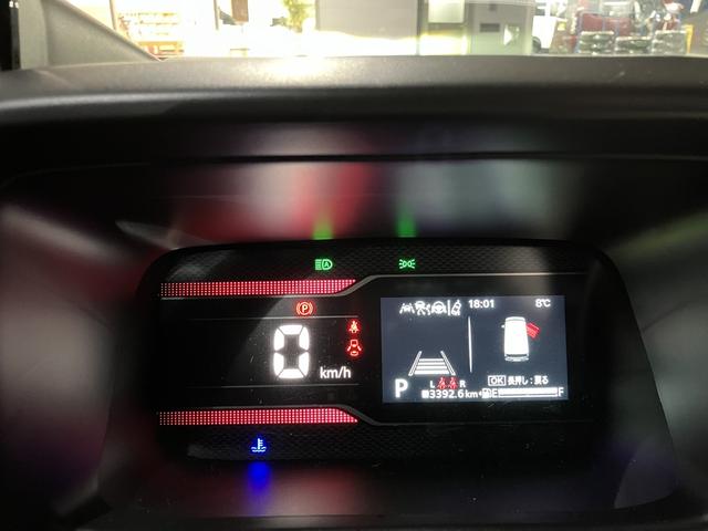 スペーシアカスタム ハイブリッドGS デュアルセンサーブレーキサポート2 マイルドハイブリッド 電動スライド 全方位ナビ CVT オートエアコン キーレススタート オートライト オーディオスイッチ LED ACC 電動パーキング アルミ(13枚目)