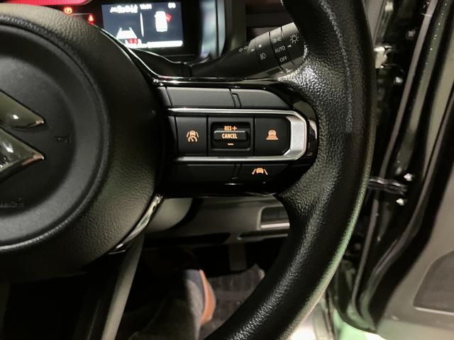 スペーシアカスタム ハイブリッドGS デュアルセンサーブレーキサポート2 マイルドハイブリッド 電動スライド 全方位ナビ CVT オートエアコン キーレススタート オートライト オーディオスイッチ LED ACC 電動パーキング アルミ(23枚目)