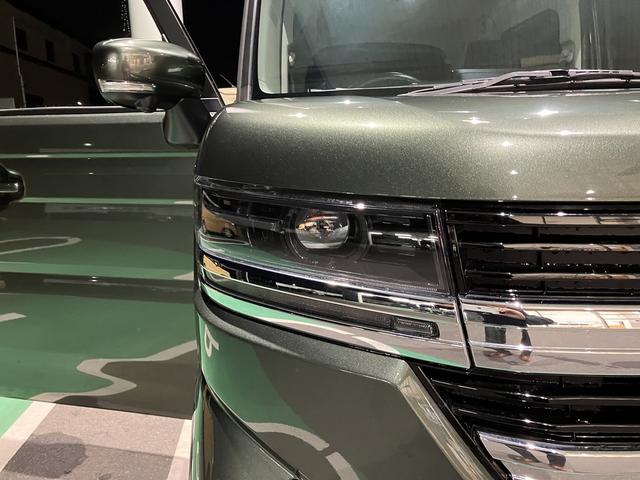 スペーシアカスタム ハイブリッドGS デュアルセンサーブレーキサポート2 マイルドハイブリッド 電動スライド 全方位ナビ CVT オートエアコン キーレススタート オートライト オーディオスイッチ LED ACC 電動パーキング アルミ(54枚目)