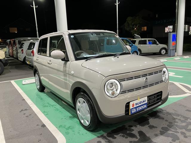 アルトラパン Ｌ　衝突被害軽減ブレーキ　エネチャージ　オーディオレス　ＣＶＴ　オートエアコン　リモコンキー　キーレススタート　オートライト　オーディオスイッチ　シートヒーター　ショッピングフック　ＬＥＤ　ＥＳＰ（44枚目）