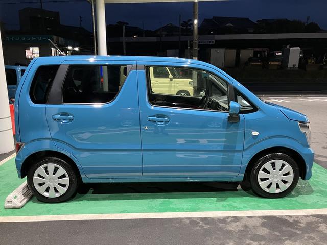 ワゴンＲ ＦＸ　デュアルカメラブレーキサポート　オーディオレス　ＣＶＴ　オートエアコン　リモコンキー　キーレススタート　オートライト　　シートヒーター　電格式ミラー　ＥＳＰ　ホイールキャップ　ヘッドライトレベライザー（42枚目）