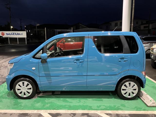 ワゴンＲ ＦＸ　デュアルカメラブレーキサポート　オーディオレス　ＣＶＴ　オートエアコン　リモコンキー　キーレススタート　オートライト　　シートヒーター　電格式ミラー　ＥＳＰ　ホイールキャップ　ヘッドライトレベライザー（43枚目）