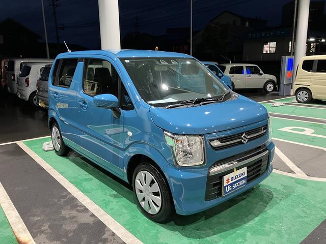 ワゴンＲ ＦＸ　デュアルカメラブレーキサポート　オーディオレス　ＣＶＴ　オートエアコン　リモコンキー　キーレススタート　オートライト　　シートヒーター　電格式ミラー　ＥＳＰ　ホイールキャップ　ヘッドライトレベライザー（44枚目）