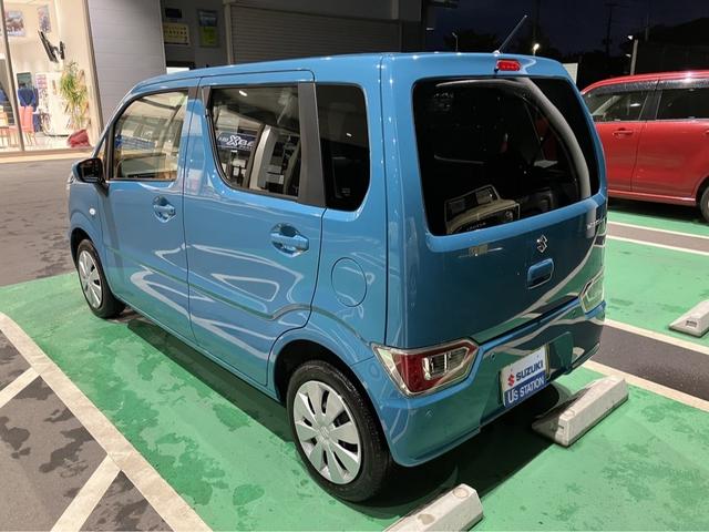 ワゴンＲ ＦＸ　デュアルカメラブレーキサポート　オーディオレス　ＣＶＴ　オートエアコン　リモコンキー　キーレススタート　オートライト　　シートヒーター　電格式ミラー　ＥＳＰ　ホイールキャップ　ヘッドライトレベライザー（47枚目）