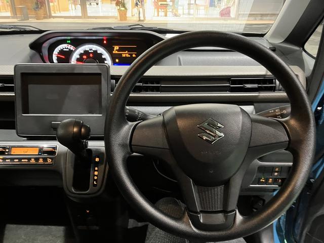 ワゴンＲ ＦＸ　デュアルカメラブレーキサポート　オーディオレス　ＣＶＴ　オートエアコン　リモコンキー　キーレススタート　オートライト　　シートヒーター　電格式ミラー　ＥＳＰ　ホイールキャップ　ヘッドライトレベライザー（10枚目）
