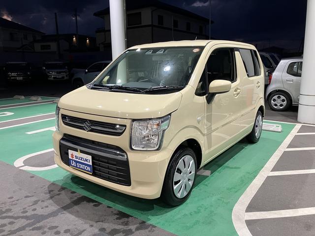 ワゴンＲ ＦＸ　デュアルカメラブレーキサポート　オーディオレス　ＣＶＴ　オートエアコン　リモコンキー　キーレススタート　オートライト　　シートヒーター　電格式ミラー　ＥＳＰ　ホイールキャップ　ヘッドライトレベライザー（45枚目）