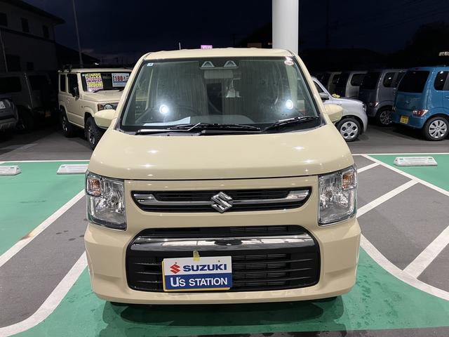 ワゴンＲ ＦＸ　デュアルカメラブレーキサポート　オーディオレス　ＣＶＴ　オートエアコン　リモコンキー　キーレススタート　オートライト　　シートヒーター　電格式ミラー　ＥＳＰ　ホイールキャップ　ヘッドライトレベライザー（48枚目）