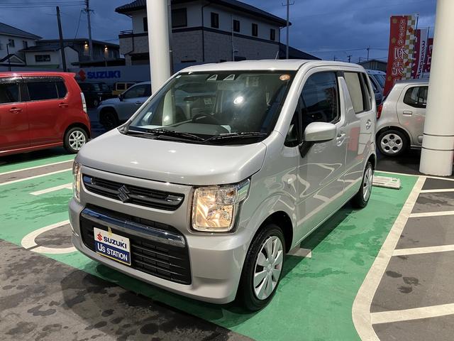 ワゴンＲ ＦＸ　デュアルカメラブレーキサポート　ＣＤ　ＣＶＴ　オートエアコン　リモコンキー　キーレススタート　オートライト　　シートヒーター　電動格納式ミラー　ＥＳＰ　ホイールキャップ　ヘッドライトレベライザー（45枚目）