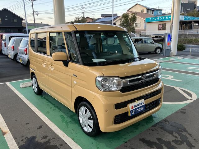 スペーシア ハイブリッドＸ　デュアルセンサーブレーキサポートＩＩ　マイルドハイブリッド　電動スライド　オーディオレス　ＣＶＴ　オートエアコン　キーレススタート　オートライト　オーディオスイッチ　ＬＥＤ　ＡＣＣ　電動パーキング（53枚目）