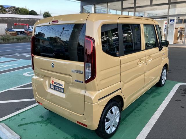スペーシア ハイブリッドＸ　デュアルセンサーブレーキサポートＩＩ　マイルドハイブリッド　電動スライド　オーディオレス　ＣＶＴ　オートエアコン　キーレススタート　オートライト　オーディオスイッチ　ＬＥＤ　ＡＣＣ　電動パーキング（55枚目）