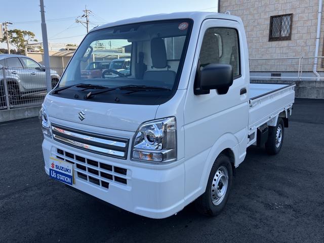 キャリイトラック ＫＣエアコン・パワステ農繁　デュアルカメラブレーキサポート　パートタイム４ＷＤ　デフロック　５ＭＴ　ＡＭ／ＦＭラジオ　キーレスエントリー　エアコン　パワステ　パワーウィンドウ　オートライト　ドアチェーン　メンバーガード　ＬＥＤ（50枚目）