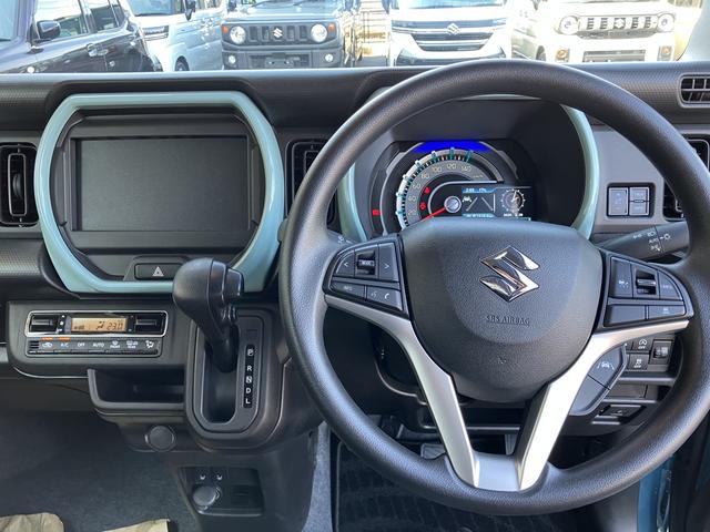 ハスラー ハイブリッドG デュアルカメラブレーキサポート マイルドハイブリッド オーディオレス CVT オートエアコン リモコンキー キーレススタート オートライト シートヒーター オーディオスイッチ ACC LED ESP(10枚目)