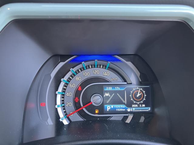 ハスラー ハイブリッドG デュアルカメラブレーキサポート マイルドハイブリッド オーディオレス CVT オートエアコン リモコンキー キーレススタート オートライト シートヒーター オーディオスイッチ ACC LED ESP(11枚目)