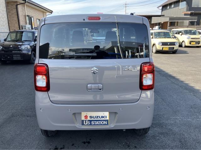ワゴンＲスマイル Ｇ　デュアルセンサーブレーキサポートＩＩ　両側スライドドア　オーディオレス　ＣＶＴ　オートエアコン　リモコンキー　キーレススタート　パワーウィンドウ　電動格納式ドアミラー　オートライト　ＥＳＰ（4枚目）