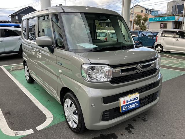 スペーシア ハイブリッドＸ　デュアルセンサーブレーキサポートＩＩ　マイルドハイブリッド　電動スライドドア　全方位ナビ　ＣＶＴ　オートエアコン　リモコンキー　キーレススタート　オートライト　オーディオスイッチ　ＬＥＤ　ＥＳＰ（52枚目）