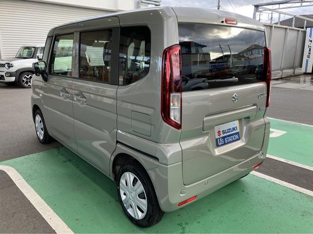 スペーシア ハイブリッドＸ　デュアルセンサーブレーキサポートＩＩ　マイルドハイブリッド　電動スライドドア　全方位ナビ　ＣＶＴ　オートエアコン　リモコンキー　キーレススタート　オートライト　オーディオスイッチ　ＬＥＤ　ＥＳＰ（55枚目）