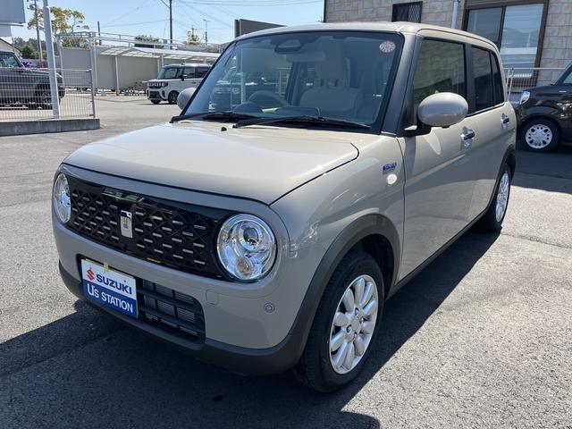 アルトラパン ハイブリッドＸ　デュアルセンサーブレーキサポートＩＩ　マイルドハイブリッド　オーディオレス　全方位カメラ　ＣＶＴ　リモコンキー　キーレススタート　オートエアコン　オーディオスイッチ　シートヒーター　スズキコネクト（45枚目）