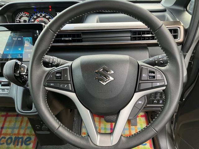 ワゴンR カスタムZ ハイブリッドZX デュアルカメラブレーキサポート マイルドハイブリッド 全方位ディスプレイオーディオ CVT オートエアコン キーレススタート オートライト シートヒーター オーディオスイッチ ACC LED ESP(12枚目)