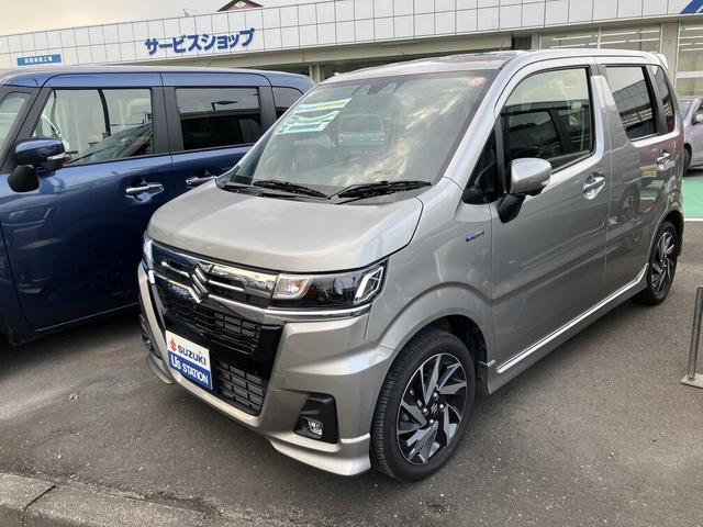 ワゴンR カスタムZ ハイブリッドZX デュアルカメラブレーキサポート マイルドハイブリッド 全方位ディスプレイオーディオ CVT オートエアコン キーレススタート オートライト シートヒーター オーディオスイッチ ACC LED ESP(53枚目)