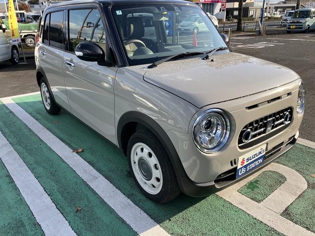 アルトラパンＬＣ Ｘ　衝突被害軽減ブレーキ　エネチャージ　オーディオレス　ＣＶＴ　オートエアコン　リモコンキー　キーレススタート　オートライト　オーディオスイッチ　シートヒーター　ショッピングフック　ＬＥＤ　アルミ　ＥＳＰ（45枚目）