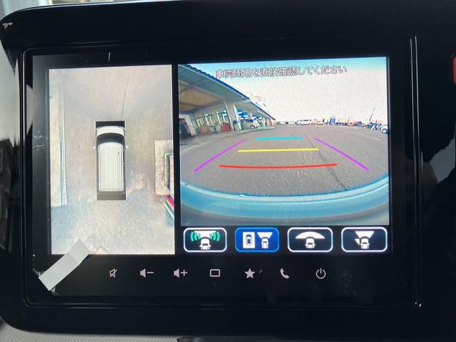 スペーシア ハイブリッドＧ　デュアルセンサーブレーキサポートＩＩ　マイルドハイブリッド　両側スライドドア　全方位ナビ　ＣＶＴ　オートエアコン　リモコンキー　キーレススタート　オートライト　オーディオスイッチ　ＬＥＤ　ＥＳＰ（5枚目）