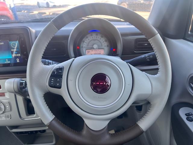 アルトラパンＬＣ Ｘ　衝突被害軽減ブレーキ　エネチャージ　ディスプレイオーディオ　バックカメラ　ＣＶＴ　オートエアコン　リモコンキー　キーレススタート　オートライト　オーディオスイッチ　シートヒーター　ＬＥＤ　アルミ（12枚目）