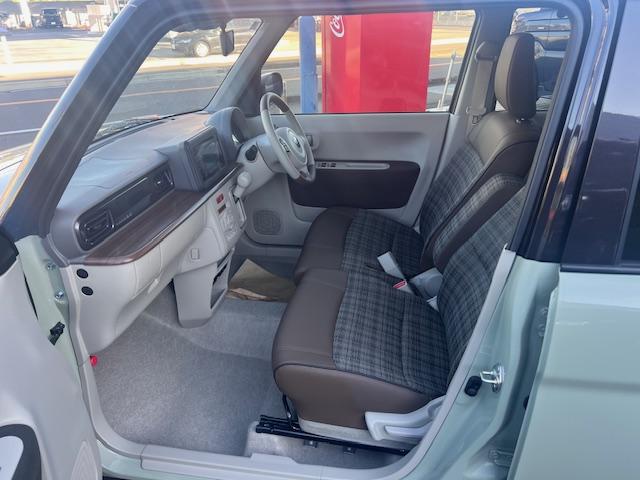 アルトラパンＬＣ Ｘ　衝突被害軽減ブレーキ　エネチャージ　ディスプレイオーディオ　バックカメラ　ＣＶＴ　オートエアコン　リモコンキー　キーレススタート　オートライト　オーディオスイッチ　シートヒーター　ＬＥＤ　アルミ（18枚目）