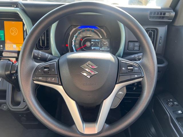 ハスラー ハイブリッドＧ　デュアルカメラブレーキサポート　マイルドハイブリッド　全方位ナビ　ＣＶＴ　オートエアコン　リモコンキー　キーレススタート　オートライト　　シートヒーター　オーディオスイッチ　ＡＣＣ　ＬＥＤ　ＥＳＰ（12枚目）