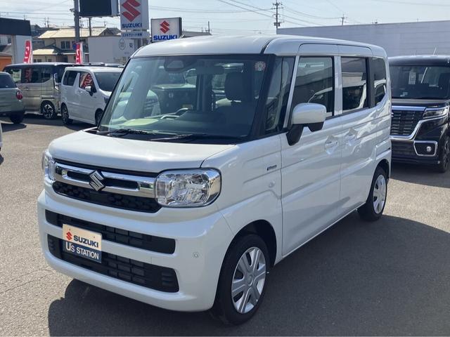 スペーシア ハイブリッドＧ　デュアルセンサーブレーキサポートＩＩ　マイルドハイブリッド　両側スライドドア　オーディオレス　ＣＶＴ　オートエアコン　リモコンキー　キーレススタート　オートライト　オーディオスイッチ　ＬＥＤ　ＥＳＰ（46枚目）