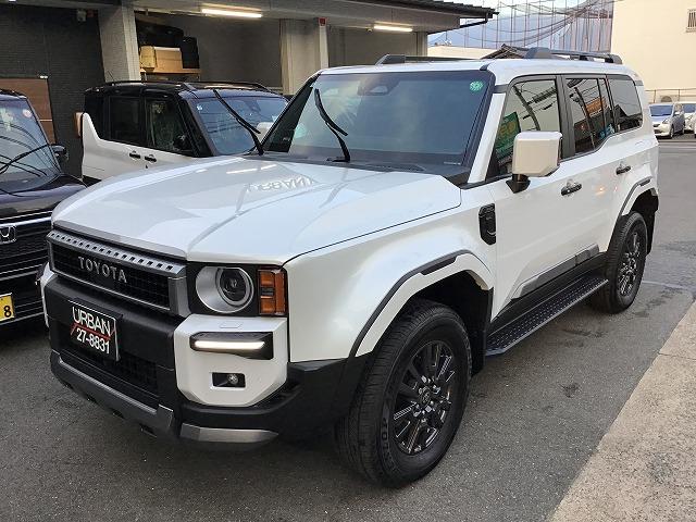 ランドクルーザー250 VX 12.3インチナビ 全方位モニター 前後ドラレコ サンルーフ デジタルインナーミラー 丸目LEDヘッドライト モデリスタPKG カラードオーバーフェンダー リヤスポイラー パワーバックドア 禁煙車(6枚目)