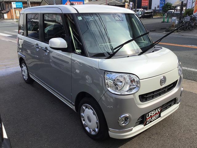 ムーヴキャンバス Xブラックインテリアリミテッド SAIII 純正ナビ 全方位モニター 両側パワースライドドア プッシュスタート スマートアシスト アイドリングストップ機能 フルセグTV Bluetooth機能 禁煙車(7枚目)