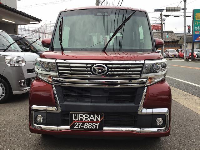 タント カスタムＸ　トップエディションＳＡＩＩＩ　社外ナビ　Ｂカメラ　シートヒーター　スマートアシスト　Ｂｌｕｅｔｏｏｔｈ機能　ハンドルスイッチ　純正１４インチアルミ　ワンオーナー　禁煙車（2枚目）