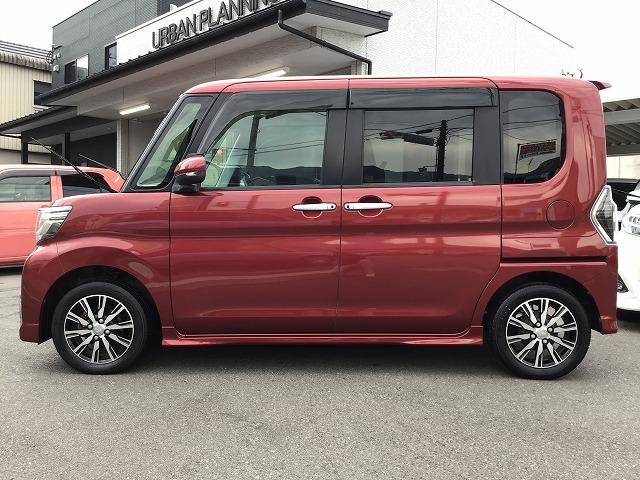 タント カスタムＸ　トップエディションＳＡＩＩＩ　社外ナビ　Ｂカメラ　シートヒーター　スマートアシスト　Ｂｌｕｅｔｏｏｔｈ機能　ハンドルスイッチ　純正１４インチアルミ　ワンオーナー　禁煙車（4枚目）